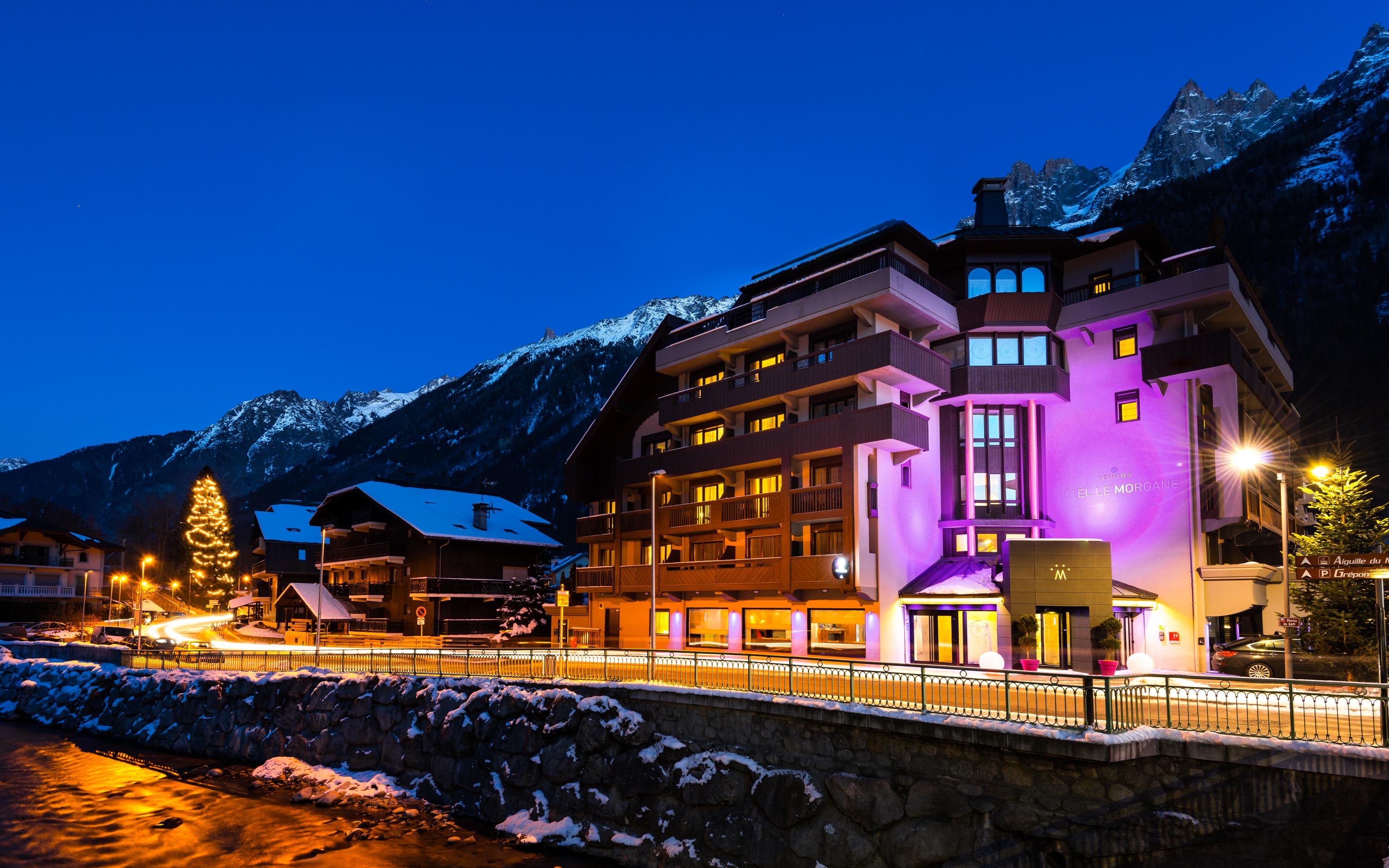 Hotel Le Morgane Шамони Экстерьер фото