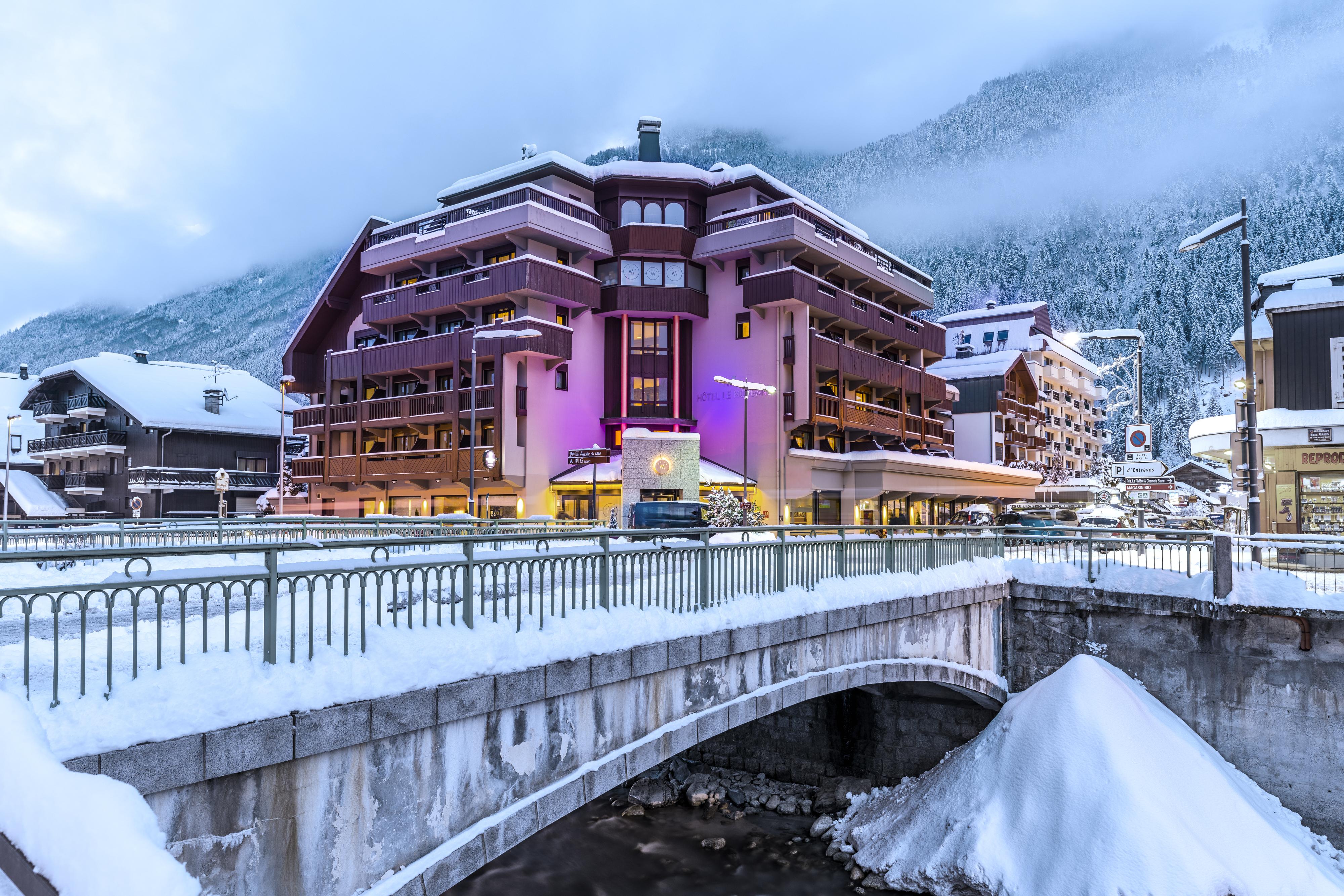 Hotel Le Morgane Шамони Экстерьер фото